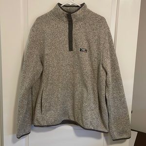 LL Bean Sweater Fleece Pullover